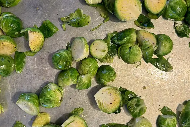 Balsamic Roasted Brussels Sprouts