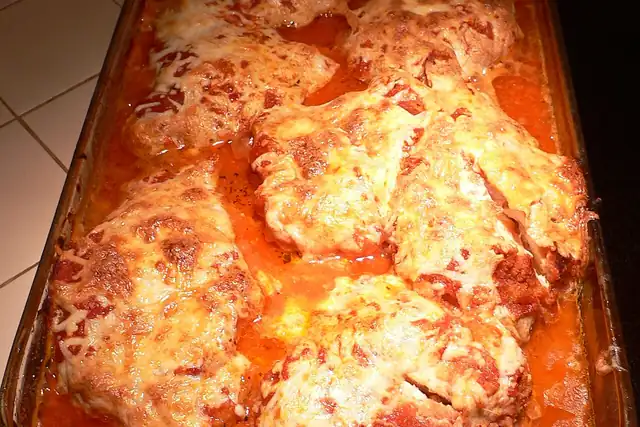 Baked Chicken Parmesan
