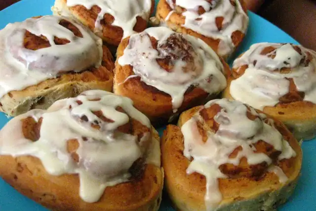 Iced Cinnamon Rolls