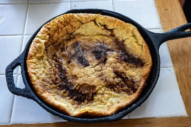 Cinnamon Sugar Dutch Baby