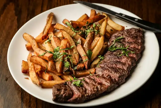 Grilled Steak with Chimichurri