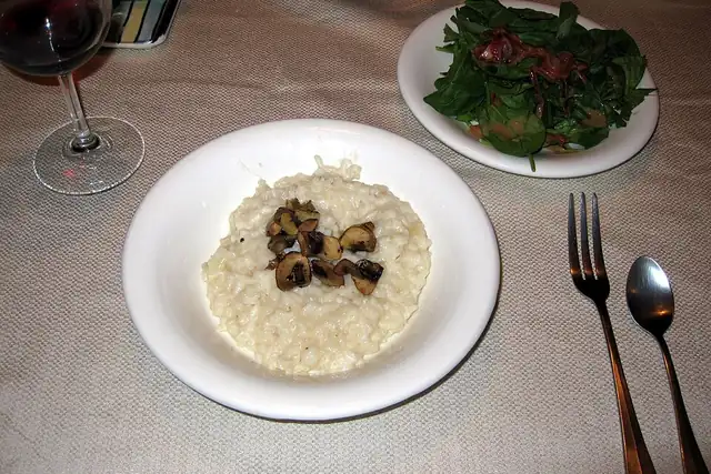 Creamy Mushroom Risotto