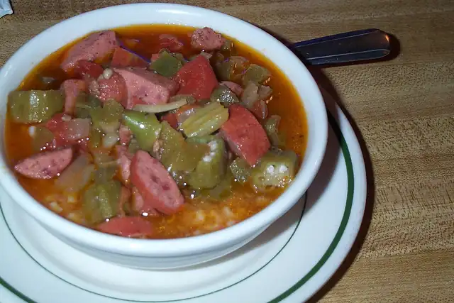 Sausage and Okra Gumbo