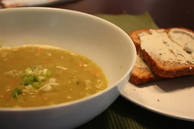 Split Pea Soup with Ham
